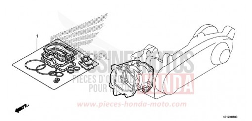 TROUSSE DE JOINT A SH125D de 2013